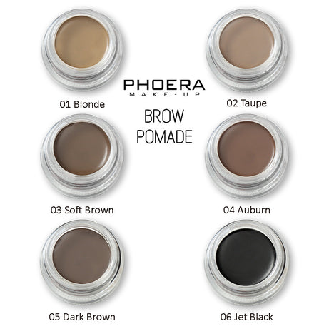 Phoera Eyebrow Cream 6 Colors - ShreeBliss