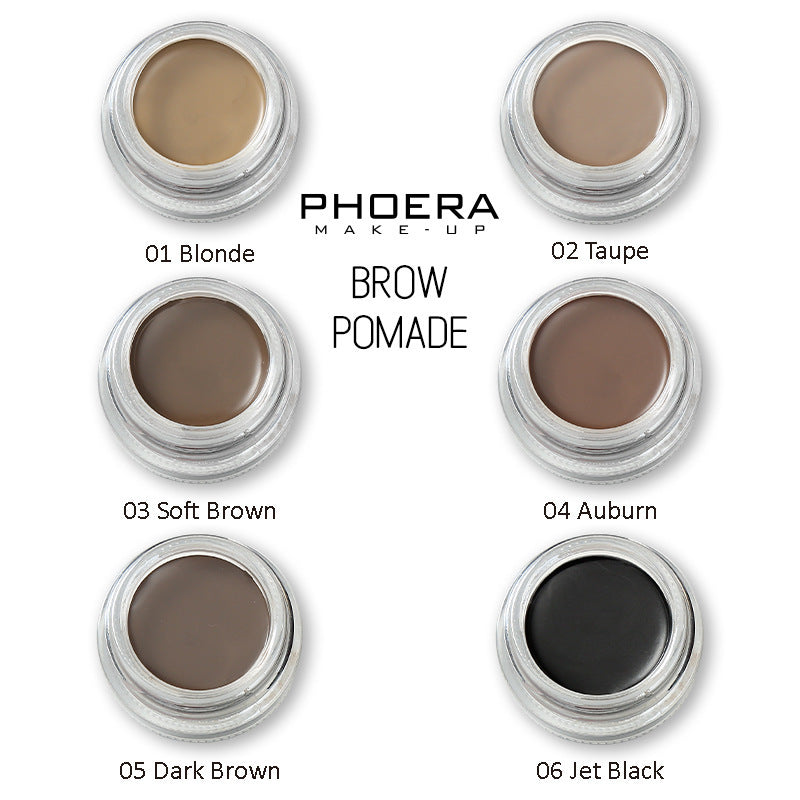 Phoera Eyebrow Cream 6 Colors - ShreeBliss