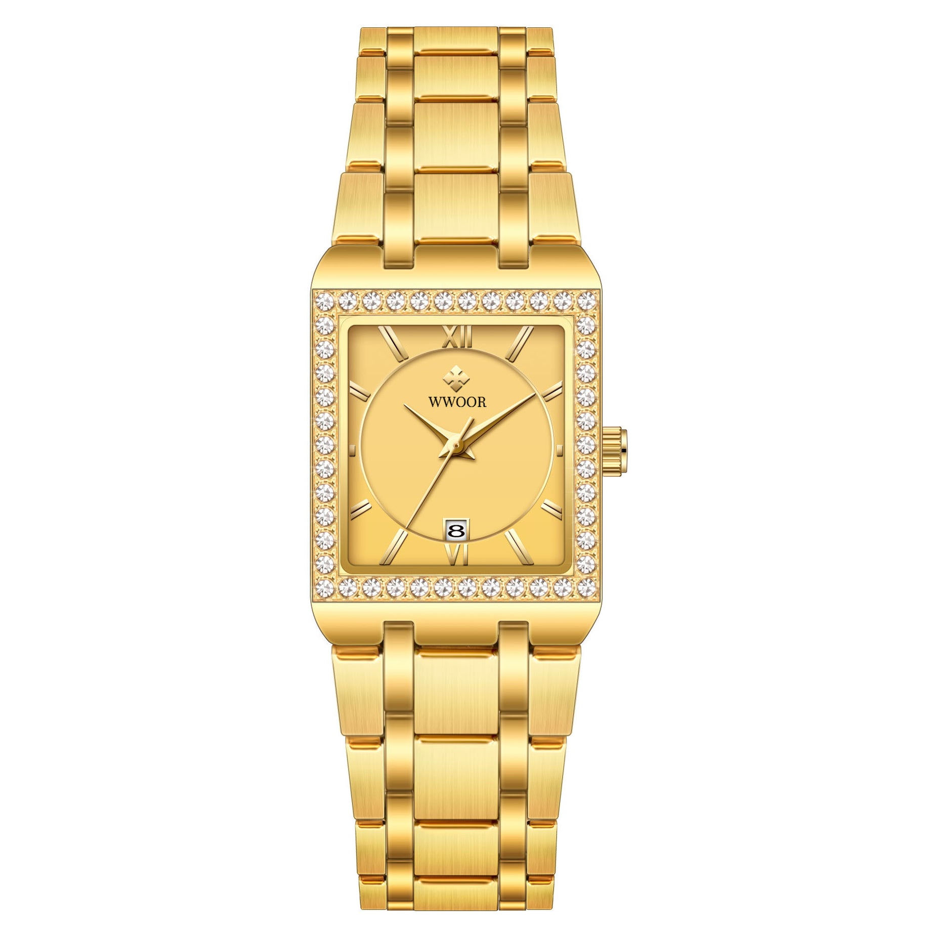 Grip Love Diamond Waterproof Quartz Watch - ShreeBliss