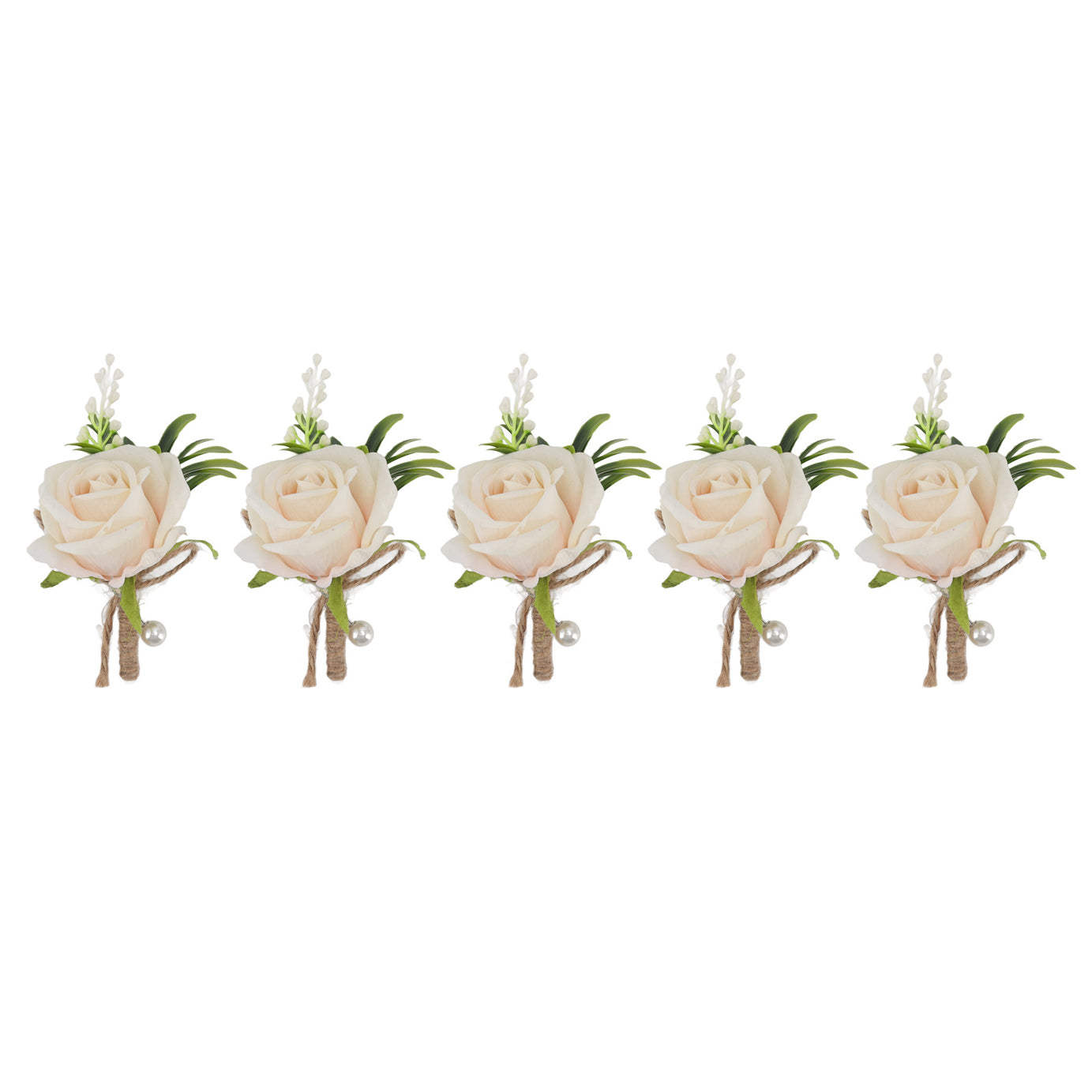 5PCS Wedding Boutonniere Corsage – ShreeBliss
