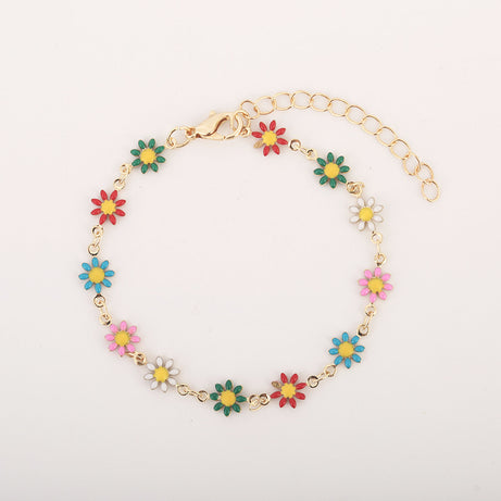 Little Daisy Anklet Simple Elegant Fashion – ShreeBliss