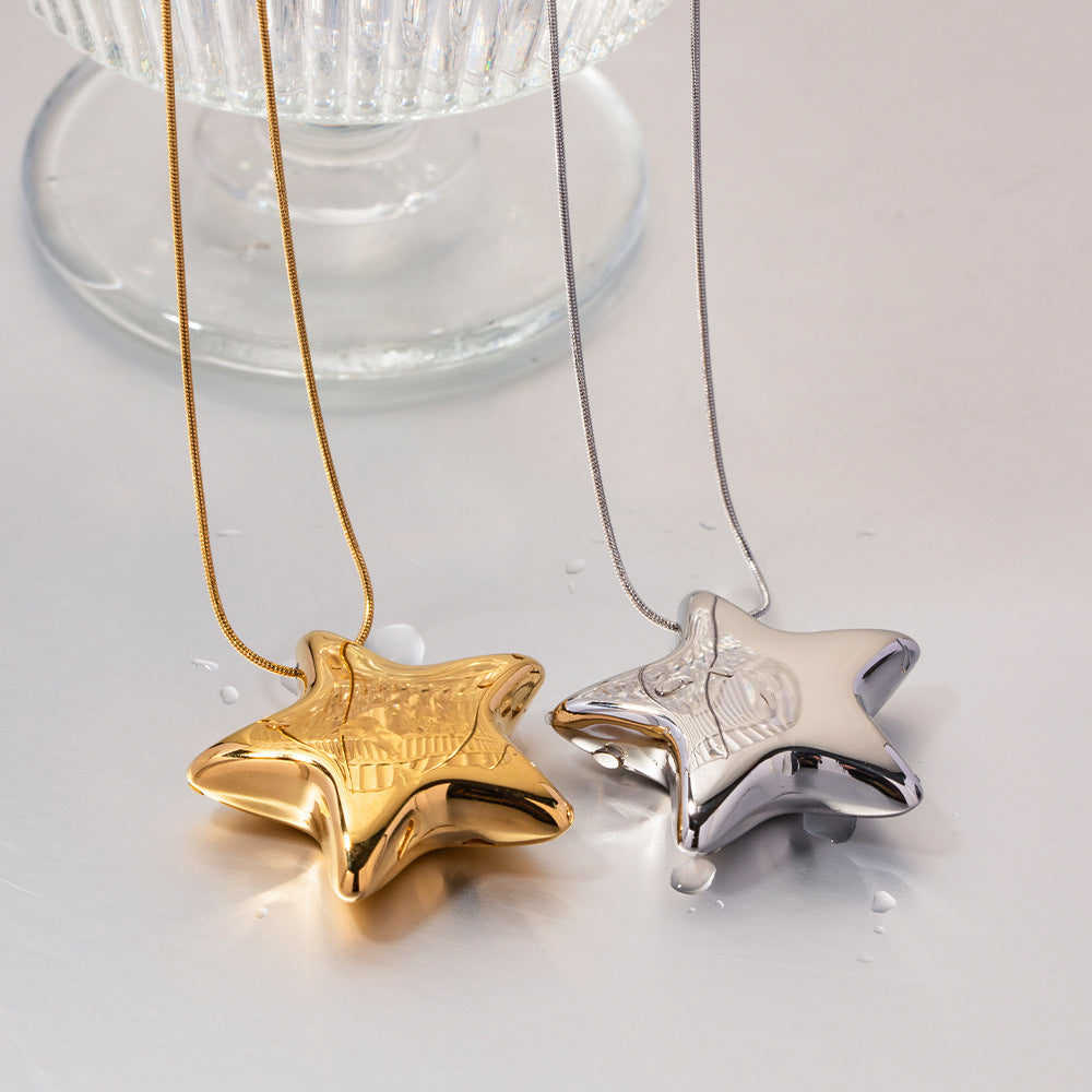 18K Gold-Plated Star Necklace – ShreeBliss