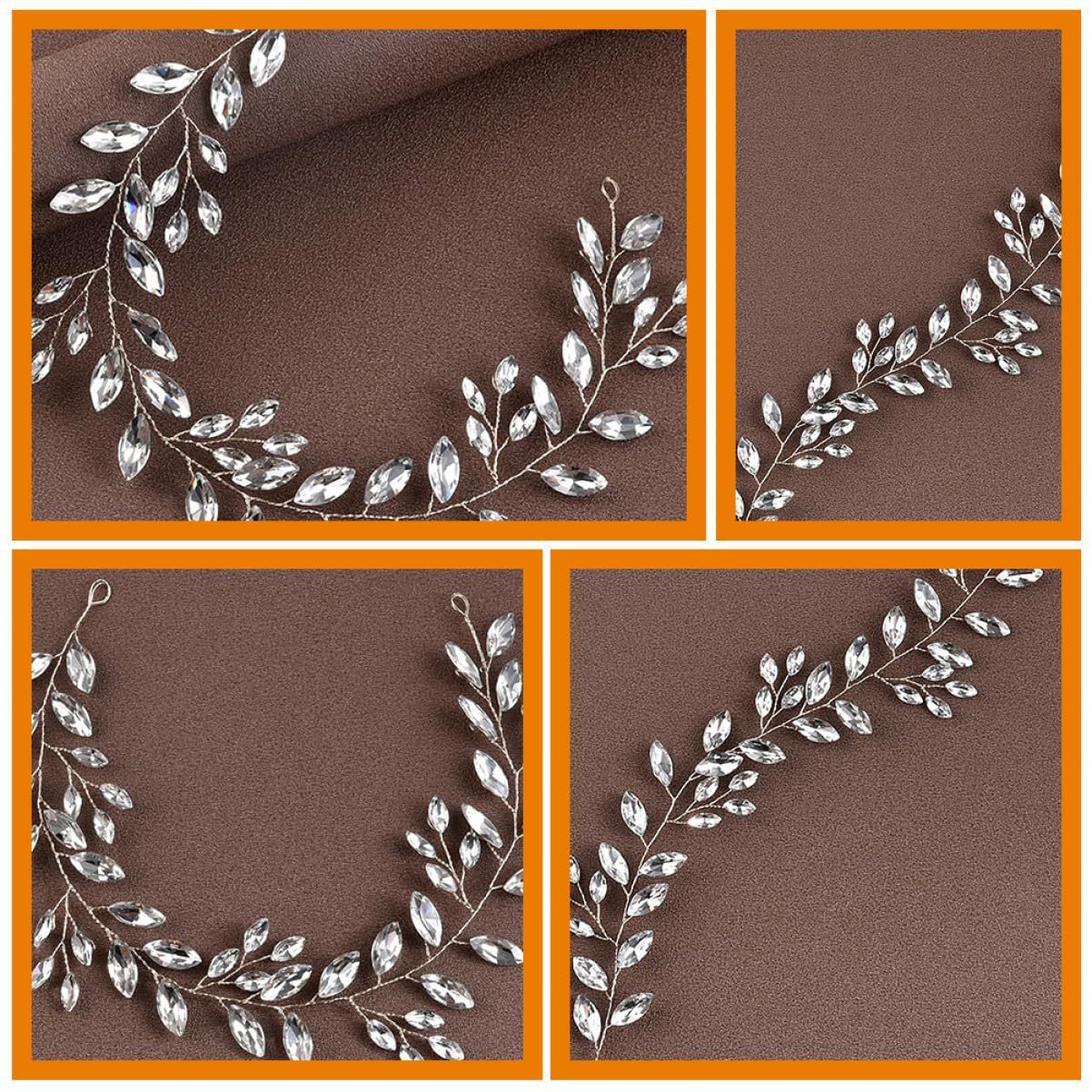 Horse Eye Silver Chain Headband – ShreeBliss
