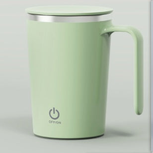 Kitchen Electric Mixing Cup Stirring Coffee Cup Automatic Mixing Mugs Cup Lazy Rotating Magnetic Water Cup