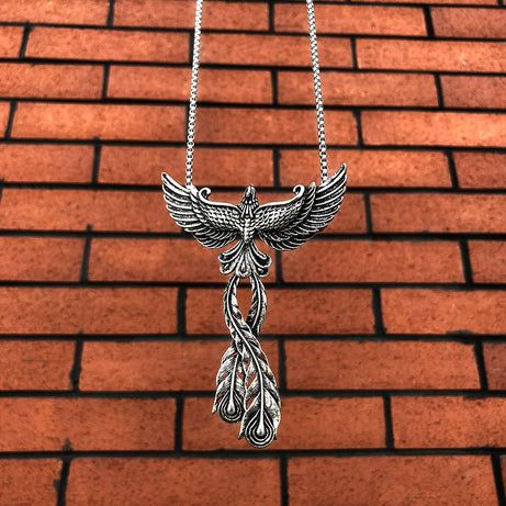 Fashion Alloy Big Phoenix Necklace – ShreeBliss