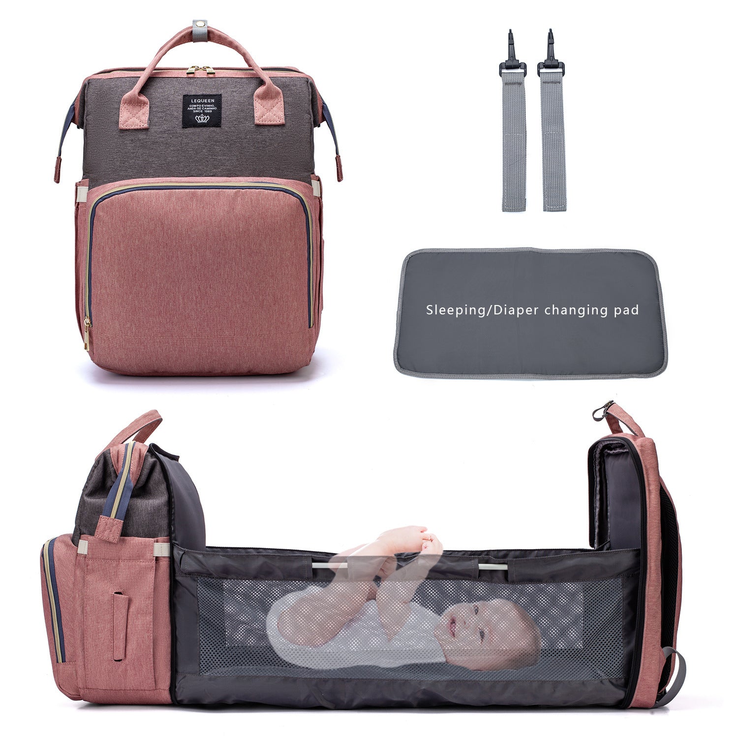 Large Capacity Mummy Diaper Backpack – ShreeBliss