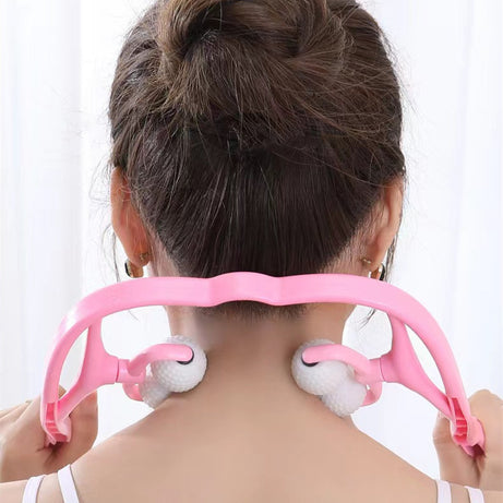 Manual Six-ball Household Multifunctional Neck Massager