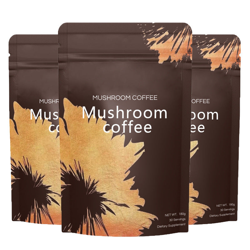 Mushroom Ground Coffee - Natural Energy & Focus Boost - ShreeBliss