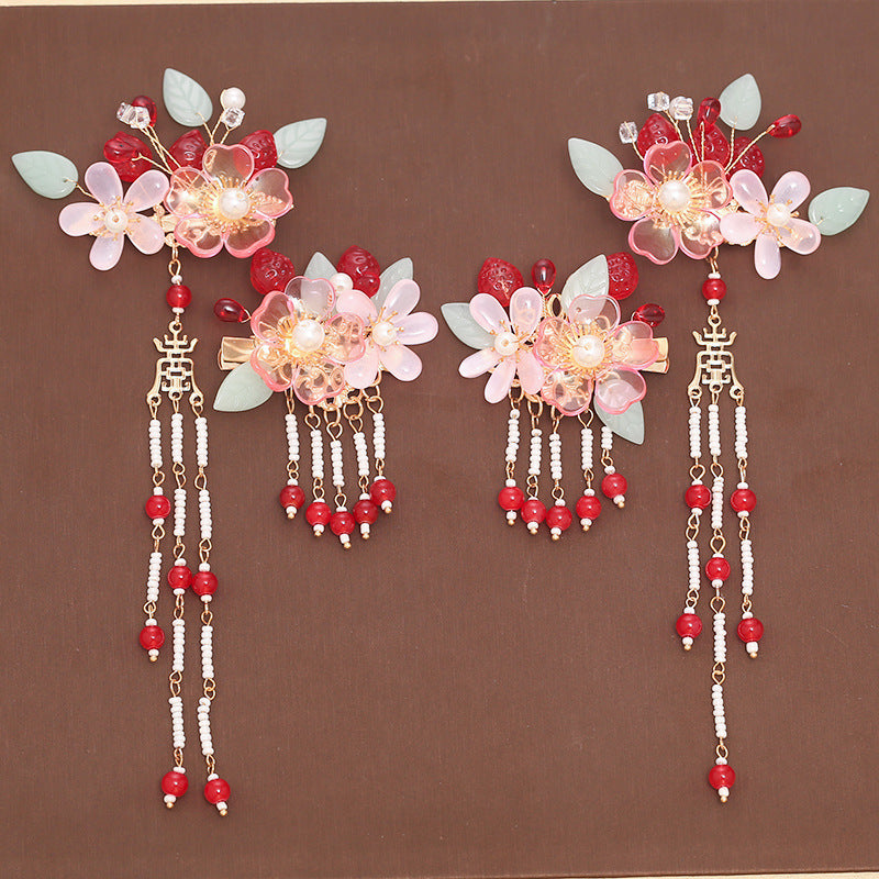 Fringed Headdress Hairpin Set – ShreeBliss