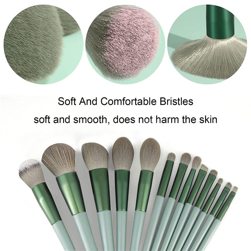 13-Piece Makeup Brush Set - ShreeBliss