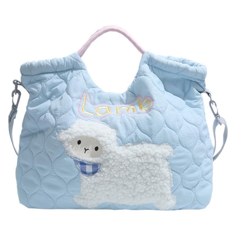 Cartoon Embroidery Drawstring Crossbody Bag - ShreeBliss