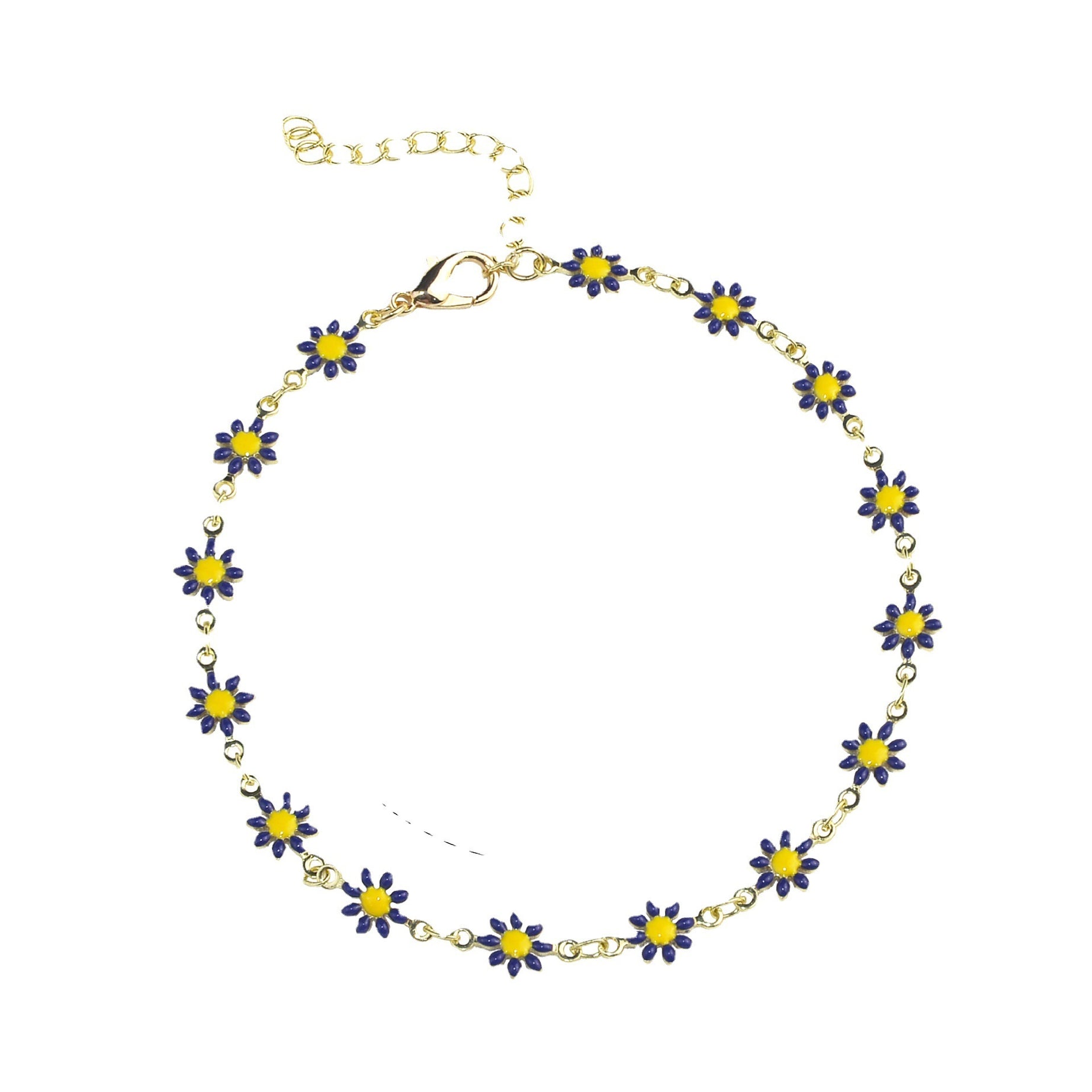 Little Daisy Anklet Simple Elegant Fashion – ShreeBliss
