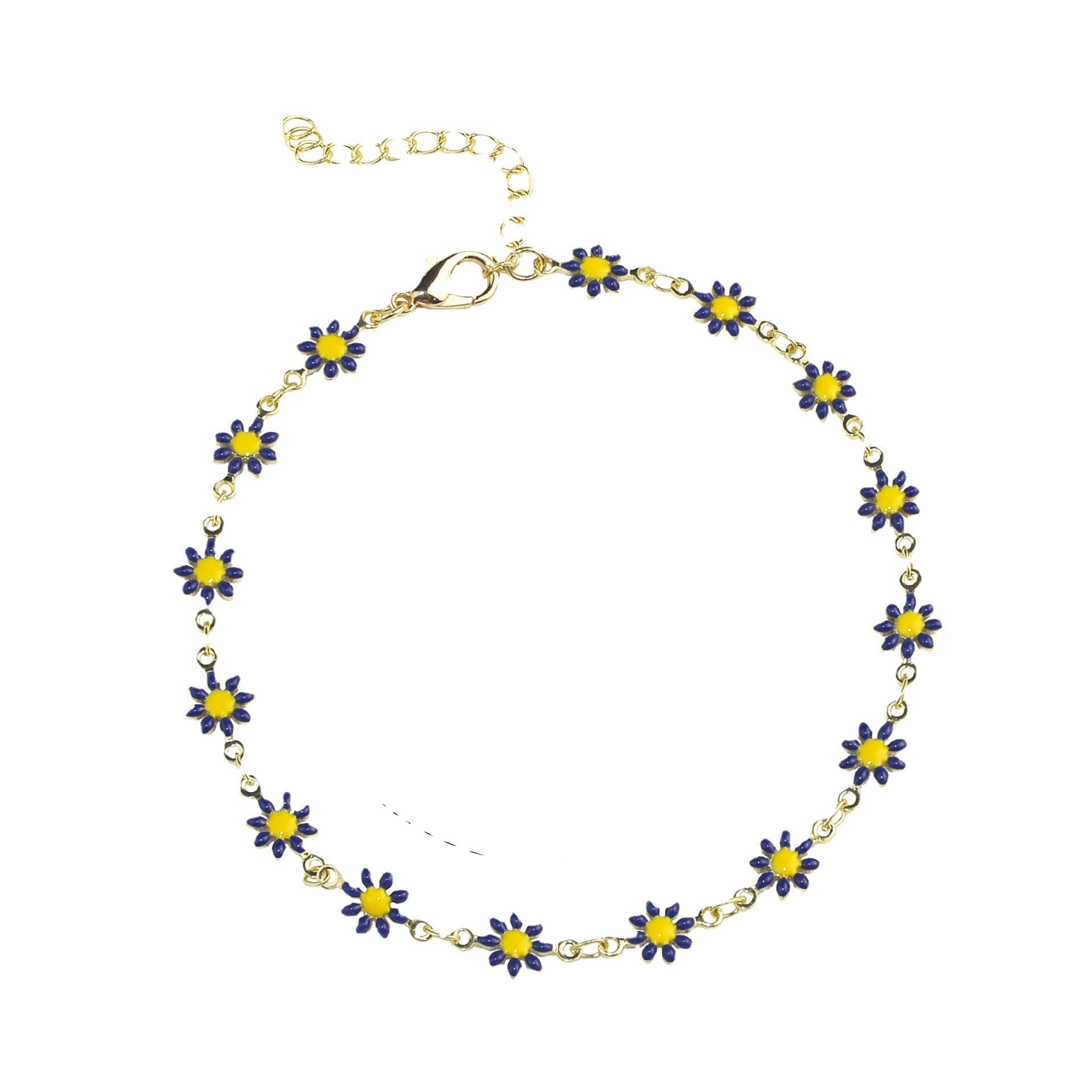 Little Daisy Anklet Simple Elegant Fashion – ShreeBliss
