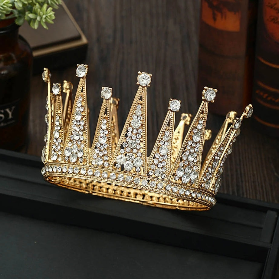 Fashion Bridal Diamond Crown – ShreeBliss