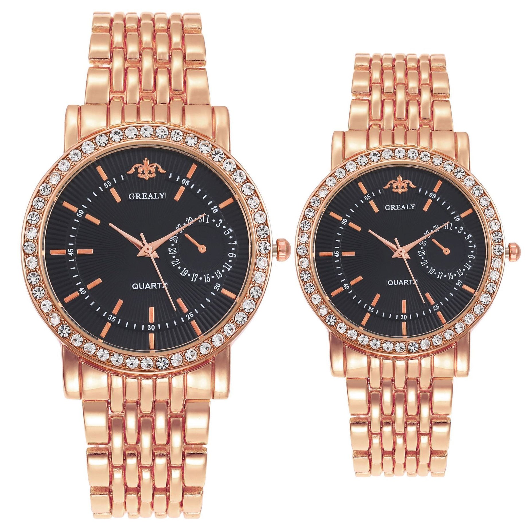 Classic Business Luxury Diamond Watch - ShreeBliss