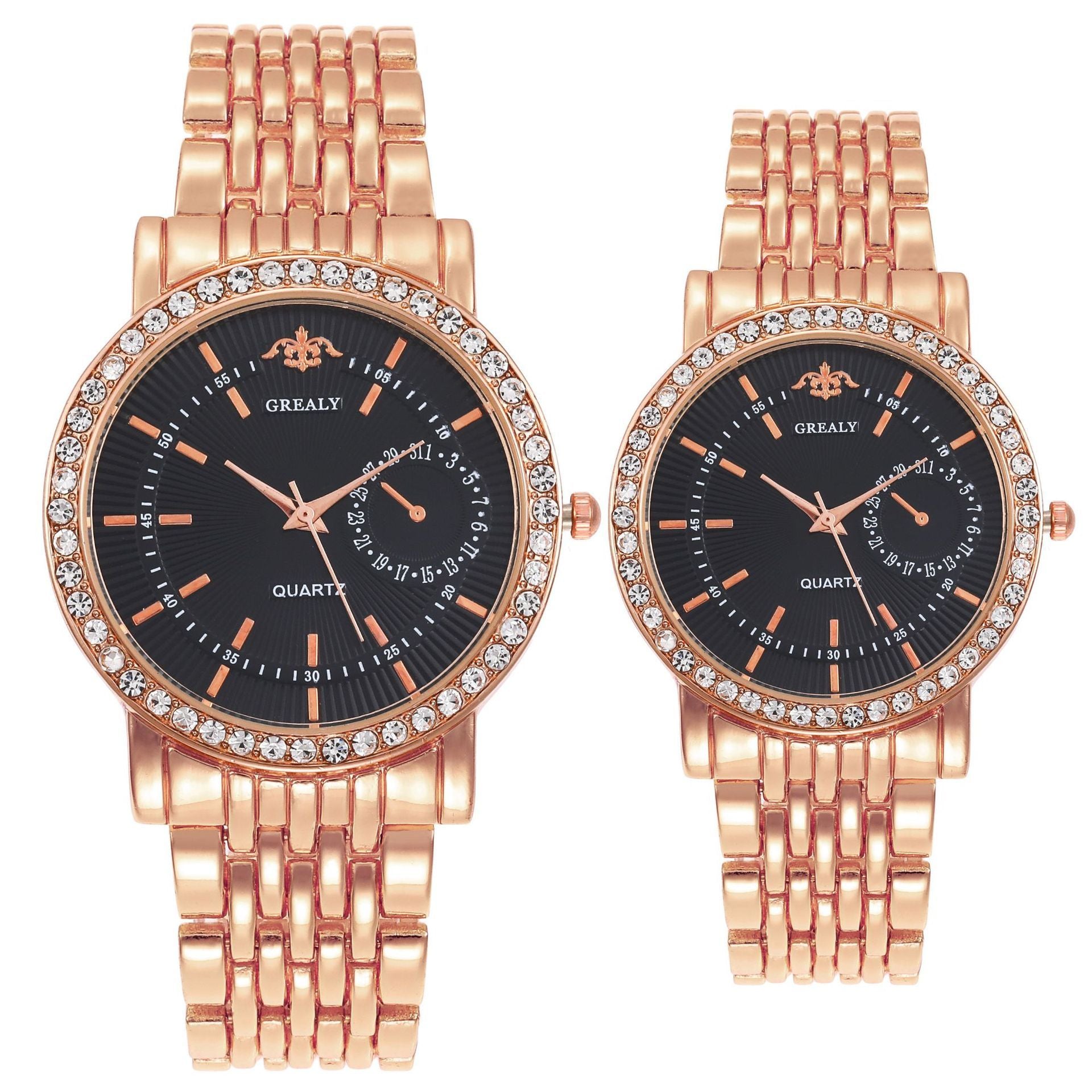 Classic Business Luxury Diamond Watch - ShreeBliss