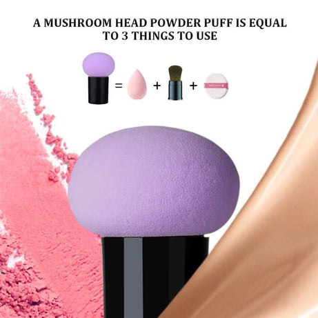 Mushroom Puff With Lid - ShreeBliss