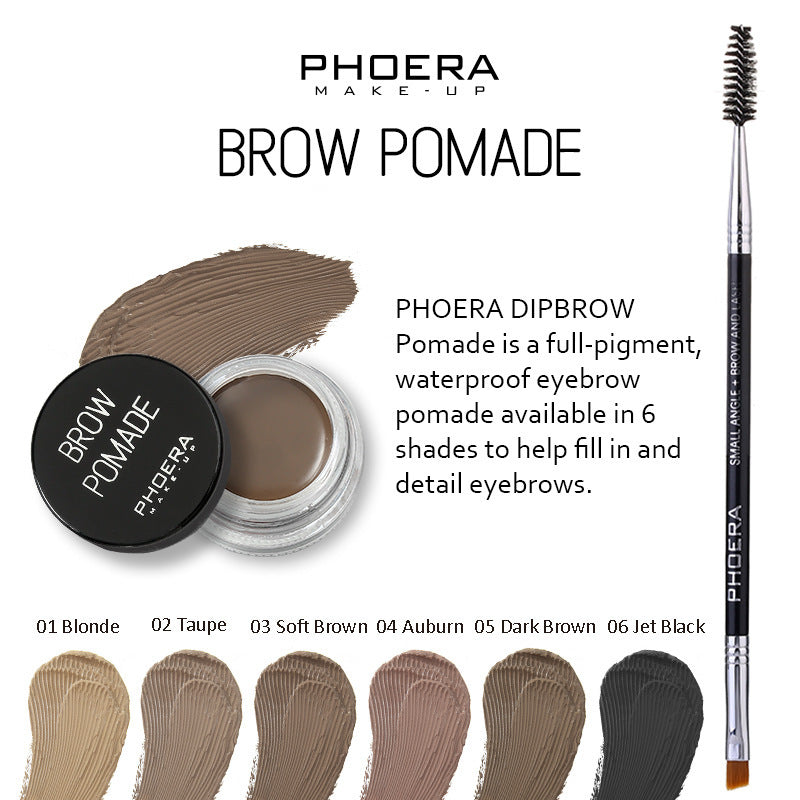 Phoera Eyebrow Cream 6 Colors - ShreeBliss