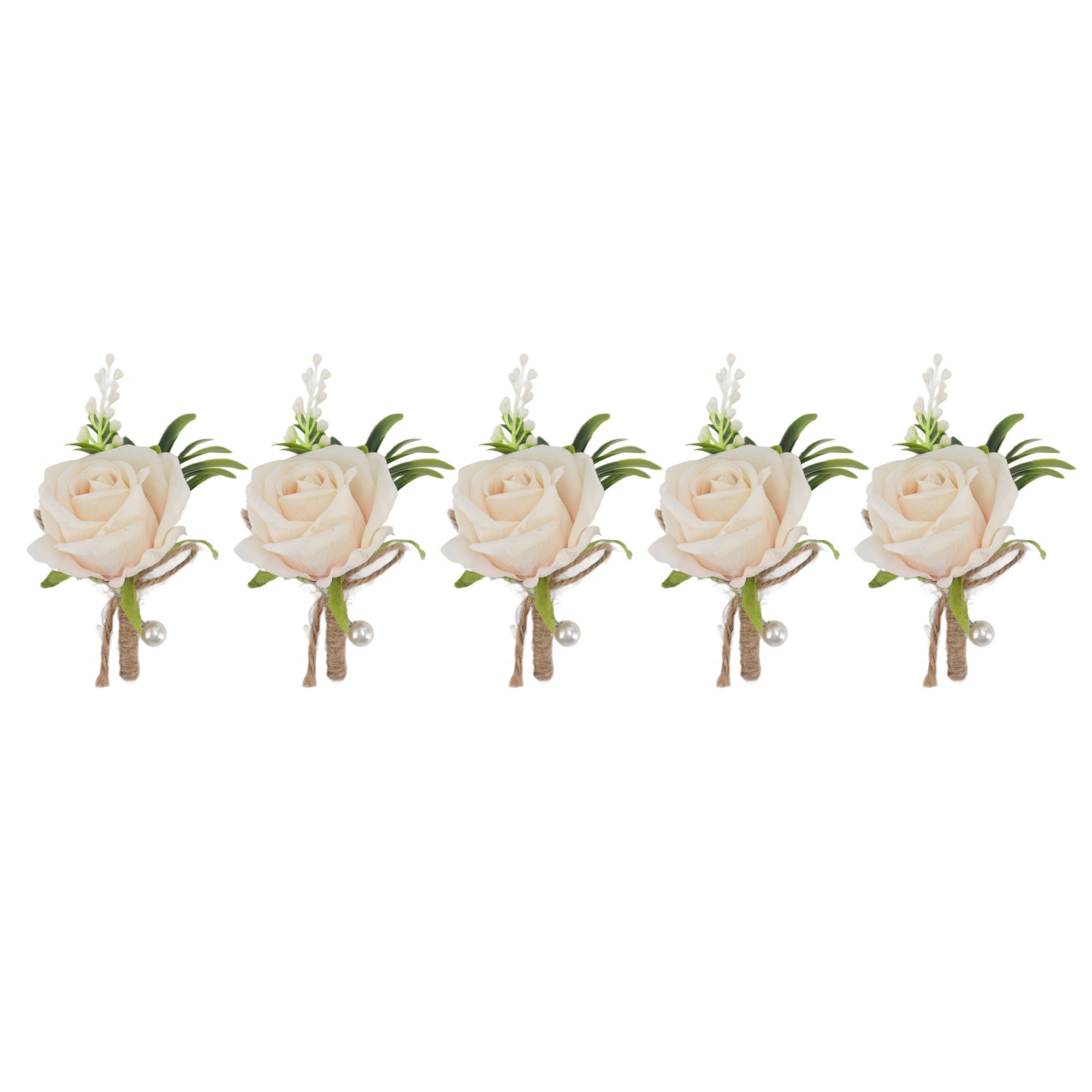 5PCS Wedding Boutonniere Corsage – ShreeBliss