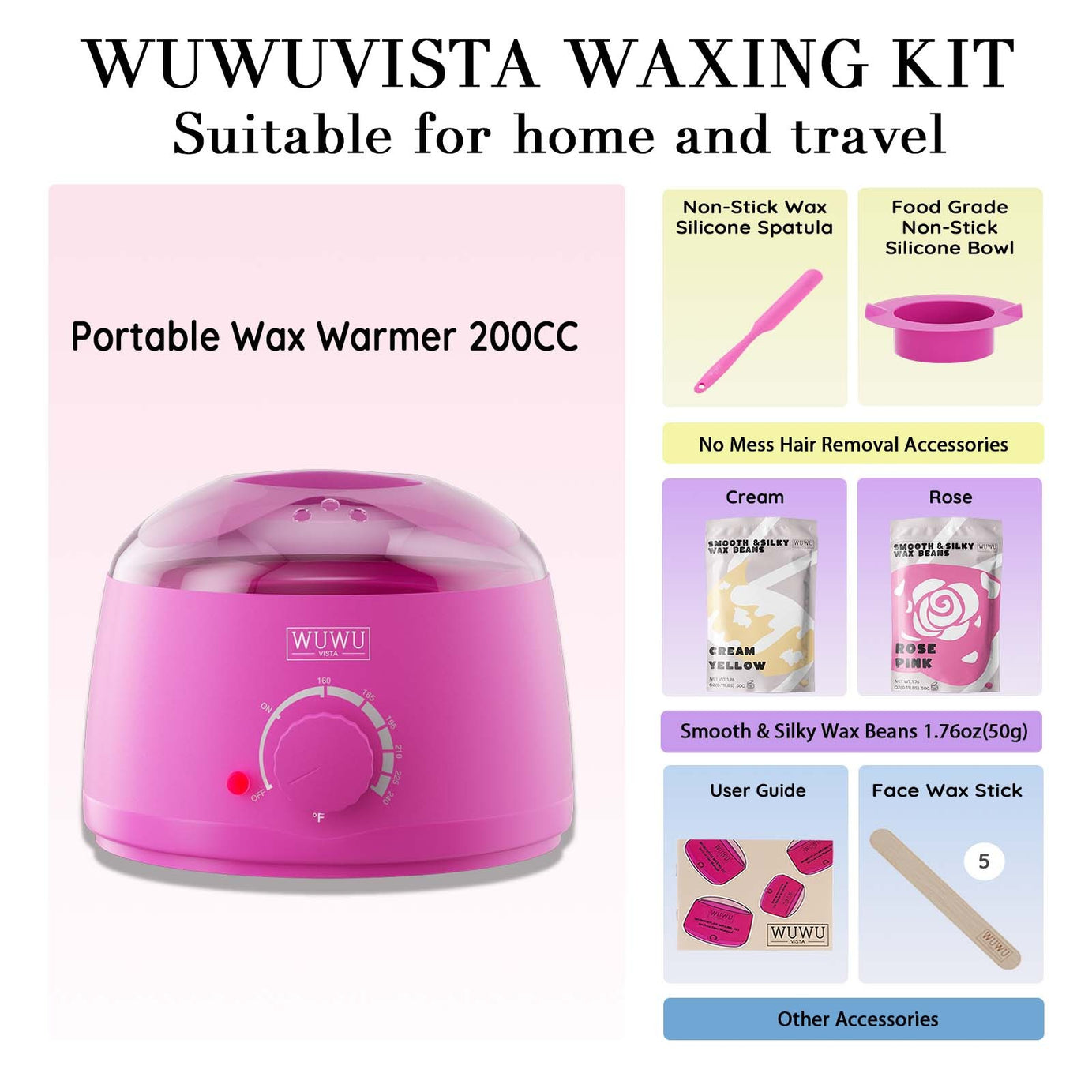 Waxing Kit 11 Items - ShreeBliss