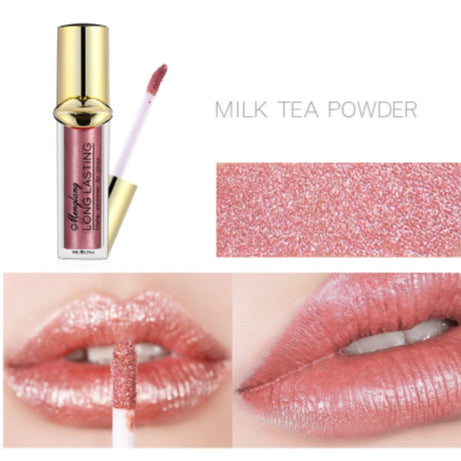 Candy Color Lip Gloss Waterproof Glitter Lipstick - ShreeBliss