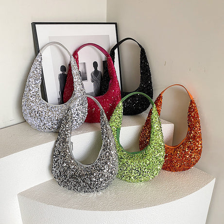 Elegant Sequin Dinner Handbag – ShreeBliss