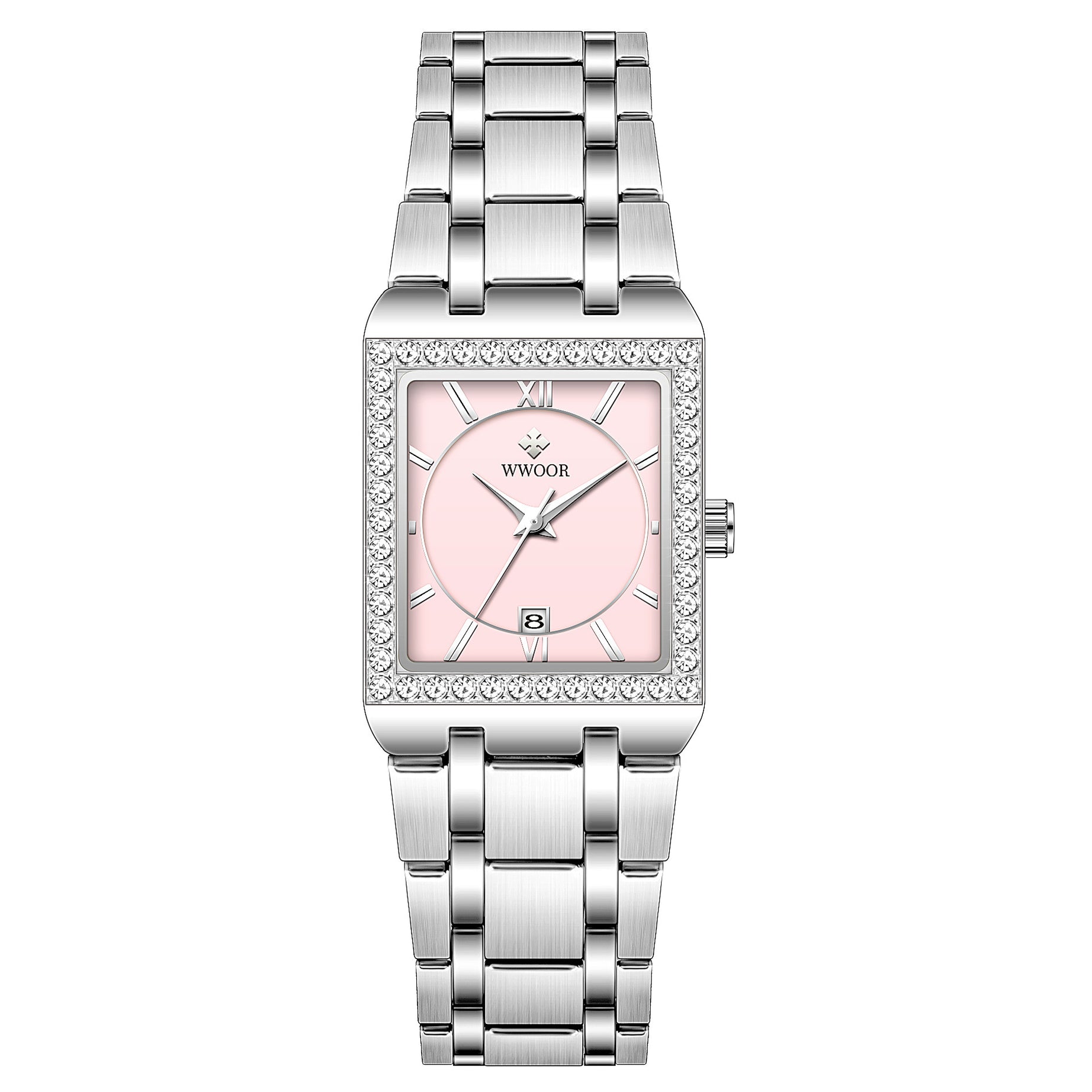 Grip Love Diamond Waterproof Quartz Watch - ShreeBliss