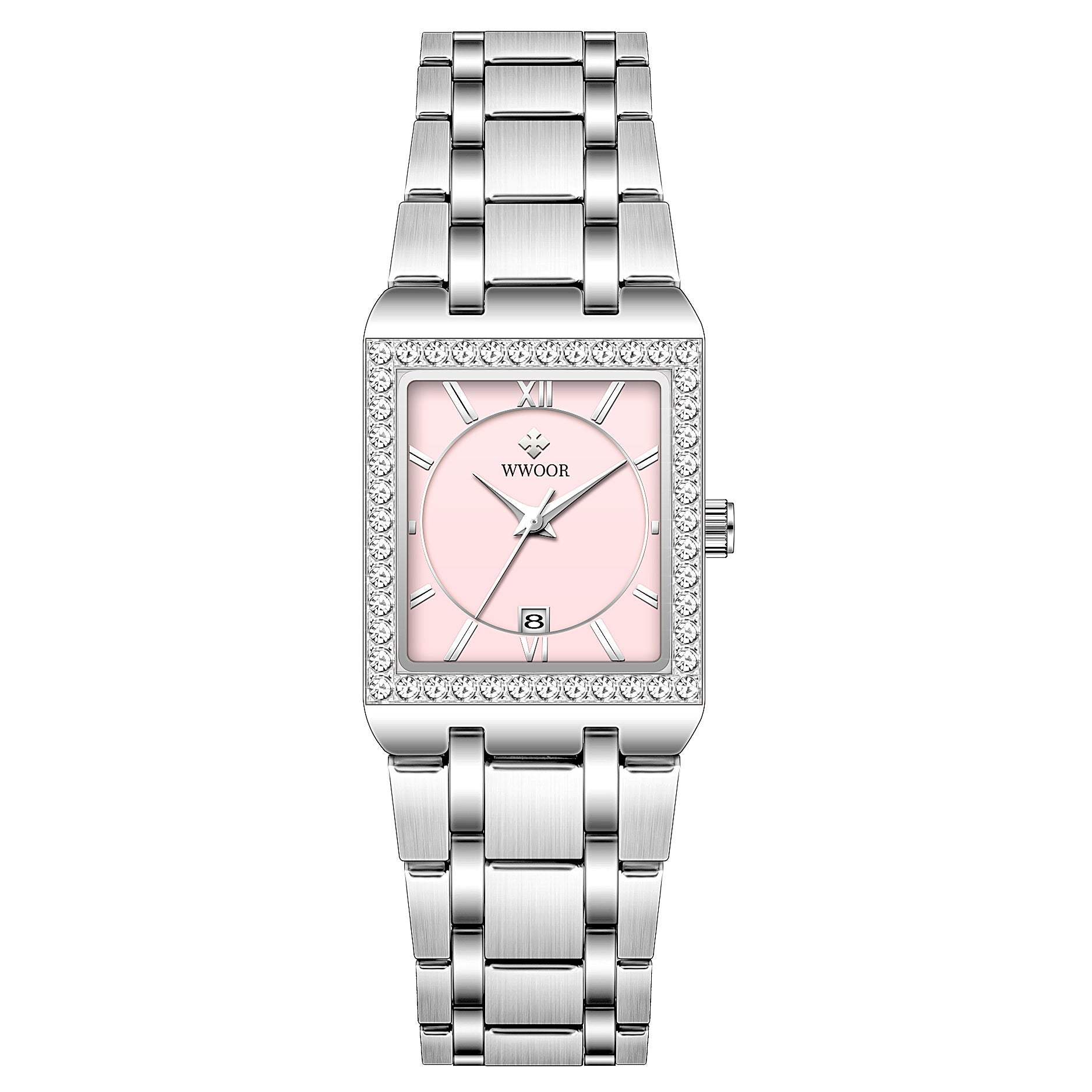 Grip Love Diamond Waterproof Quartz Watch - ShreeBliss