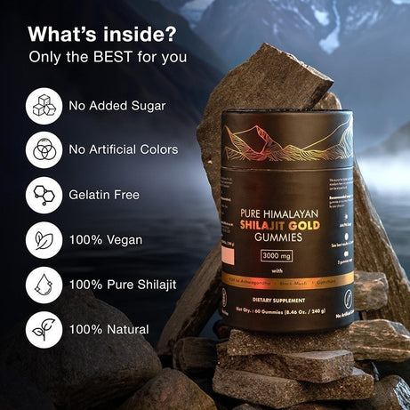 Himalayan Shilajit Gummies - ShreeBliss
