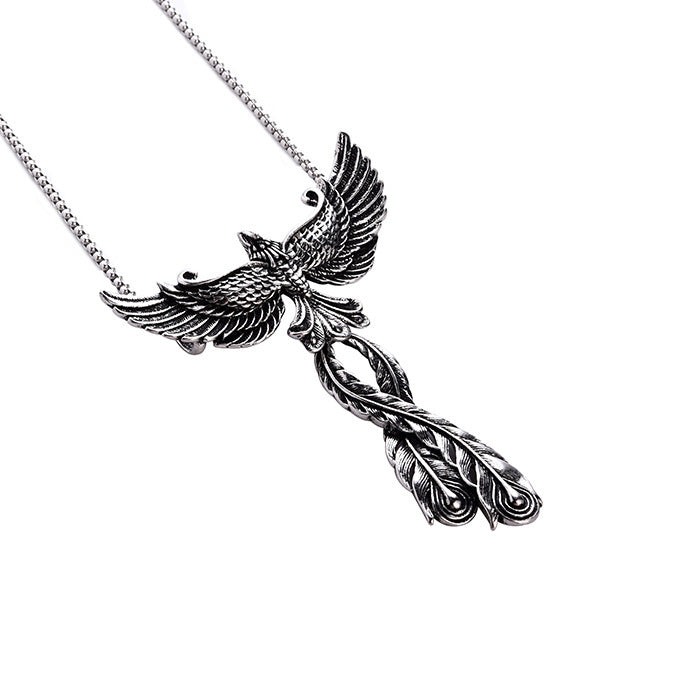 Fashion Alloy Big Phoenix Necklace – ShreeBliss
