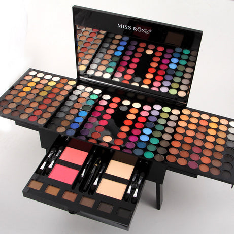 180 Colors Eyeshadow & Blush Set in Piano-shaped Palette - ShreeBliss