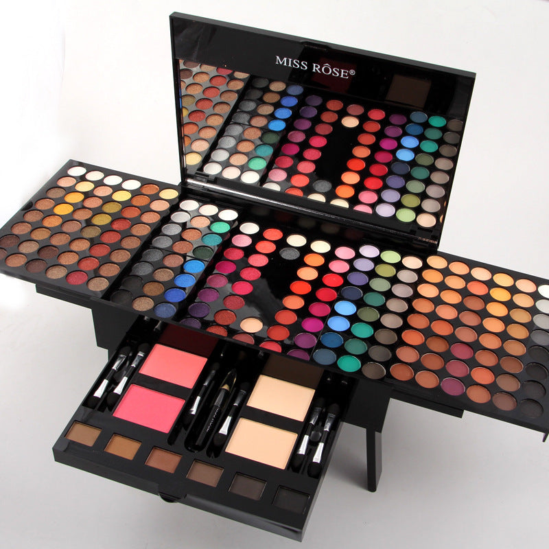 180 Colors Eyeshadow & Blush Set in Piano-shaped Palette - ShreeBliss