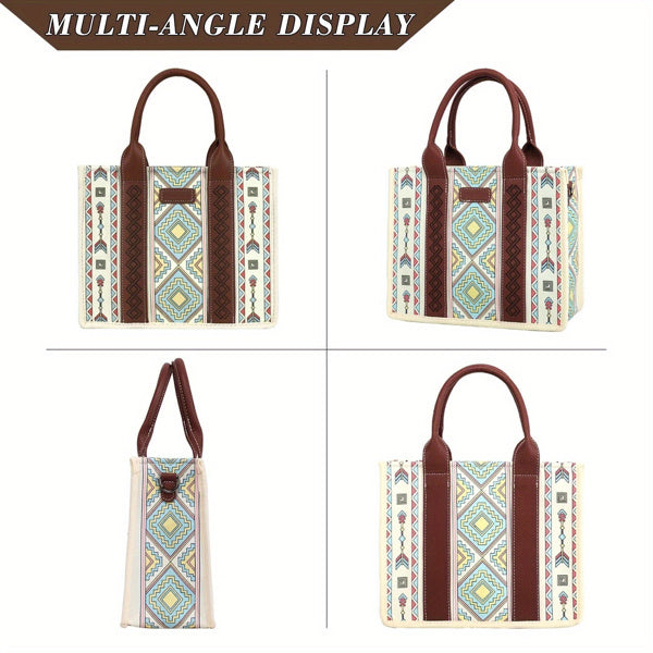 Bohemian Women’s 3-Piece Tote Bag Set - Lightweight & Versatile with Adjustable Shoulder Straps - ShreeBliss