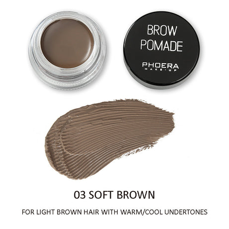 Phoera Eyebrow Cream 6 Colors - ShreeBliss