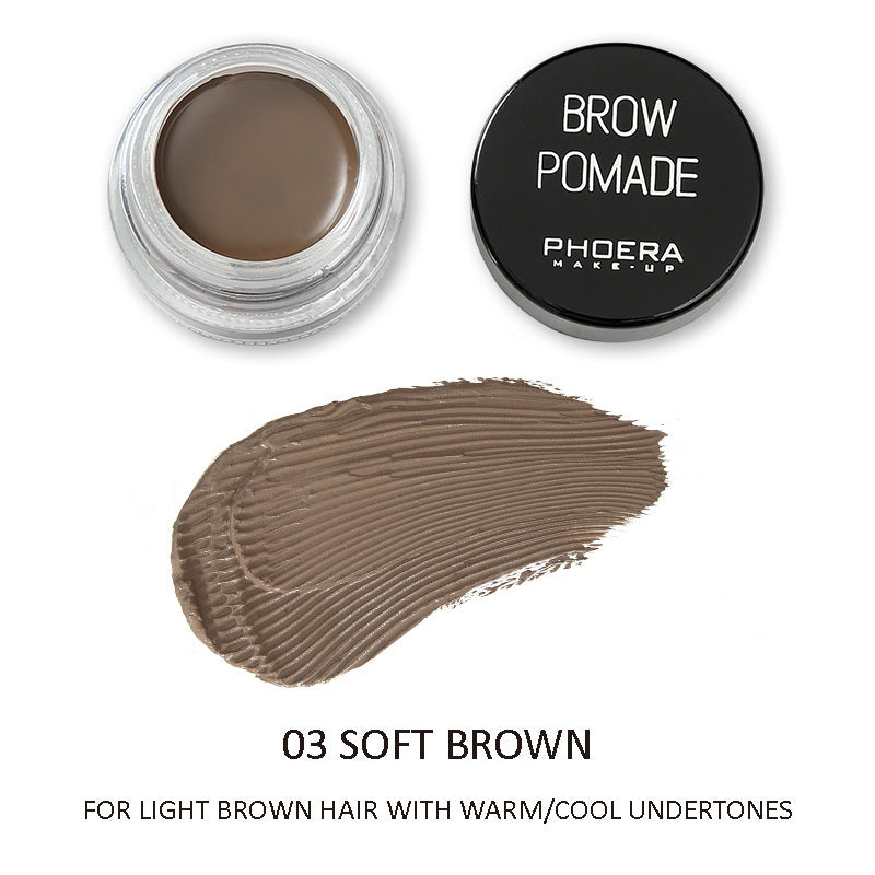 Phoera Eyebrow Cream 6 Colors - ShreeBliss