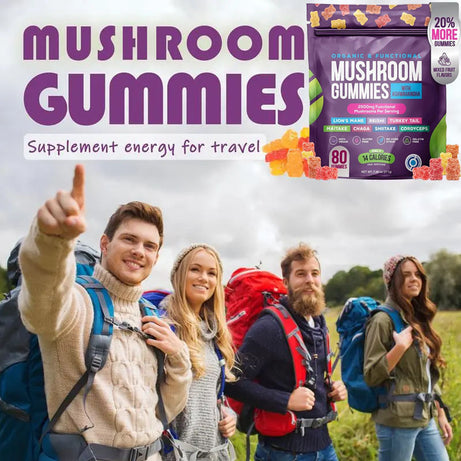 Mushroom Supplement Gummies - ShreeBliss