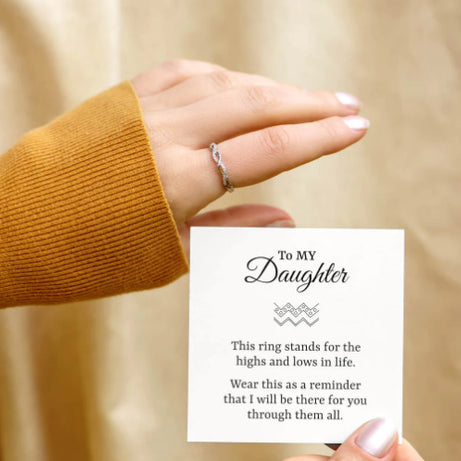 Artistic Temperament Cross Woven Twisted Ring – ShreeBliss