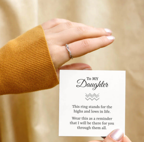 Artistic Temperament Cross Woven Twisted Ring – ShreeBliss